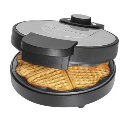 Clatronic wafelmaker wa 3492 zwart zilverkleurig