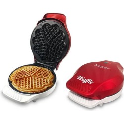 Beper BT.603Y- wafelmaker- hart- 1000 watt- roestvrij staal- rood