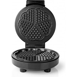 Nedis Wafelijzer - KAWP100BK - Zilver