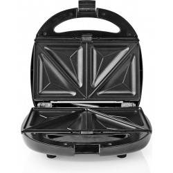 Nedis Multi Grill Tosti Wafel Grill 800 Watt Zwart